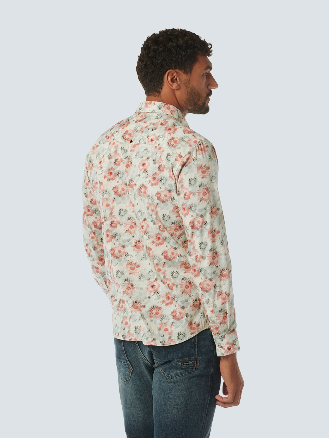 Shirt Stretch Allover Printed | Melon