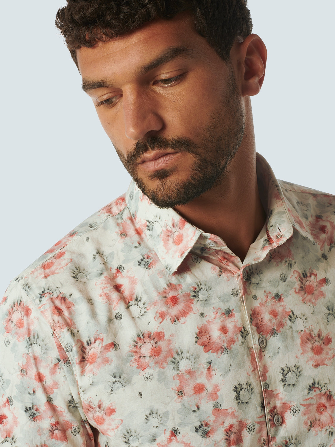 Shirt Stretch Allover Printed | Melon