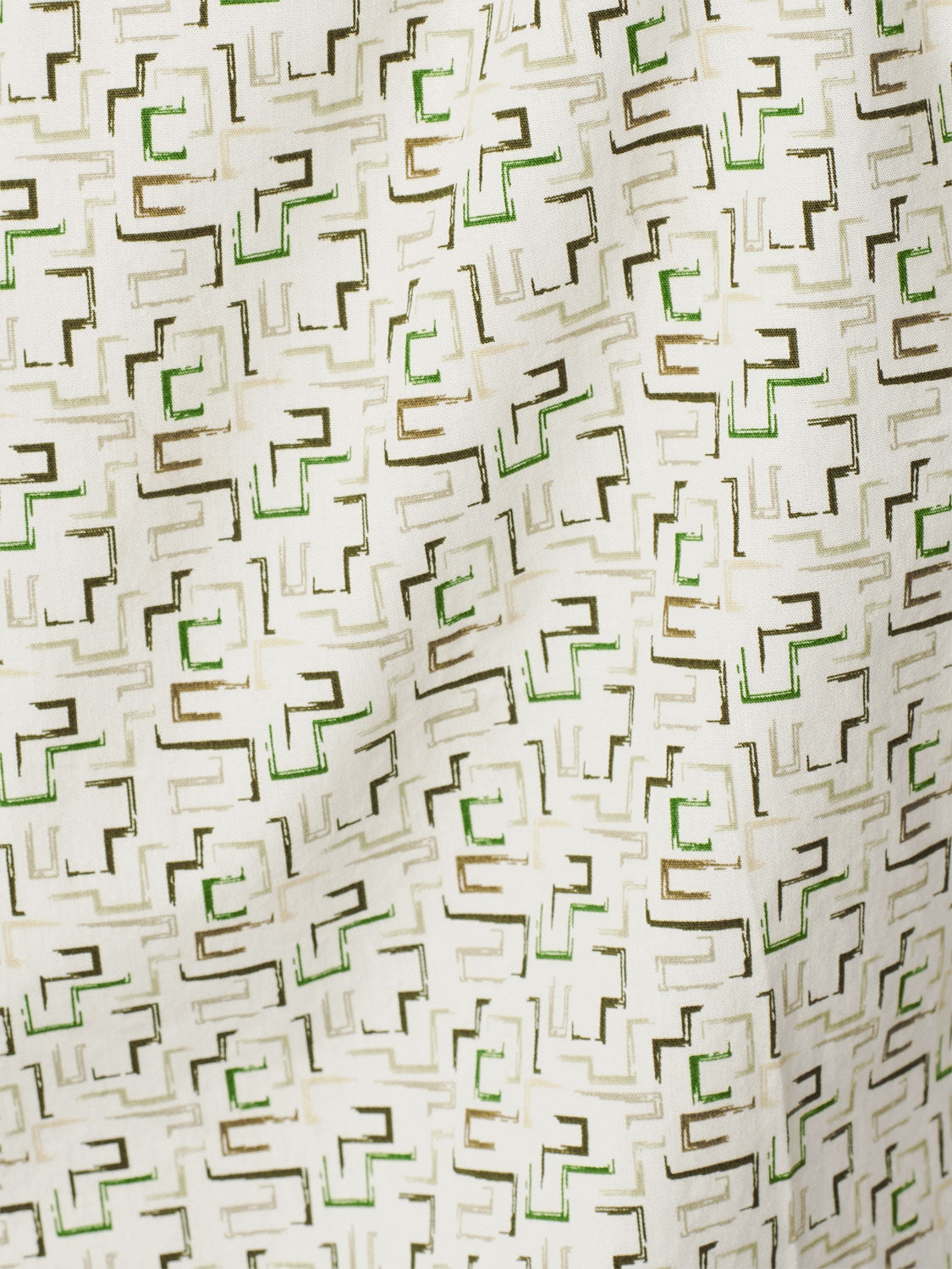Shirt Short Sleeve Stretch Allover Printed | Green