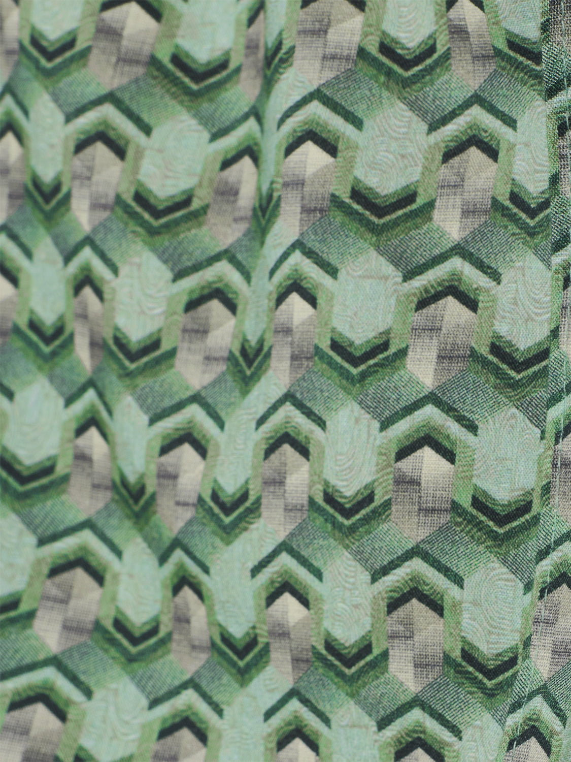 Shirt Short Sleeve Allover Printed | Green