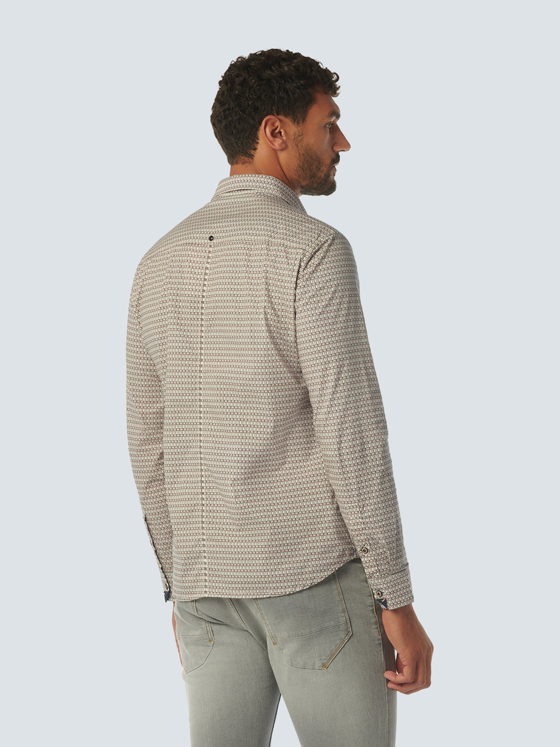 Shirt Stretch Allover Printed | Melon