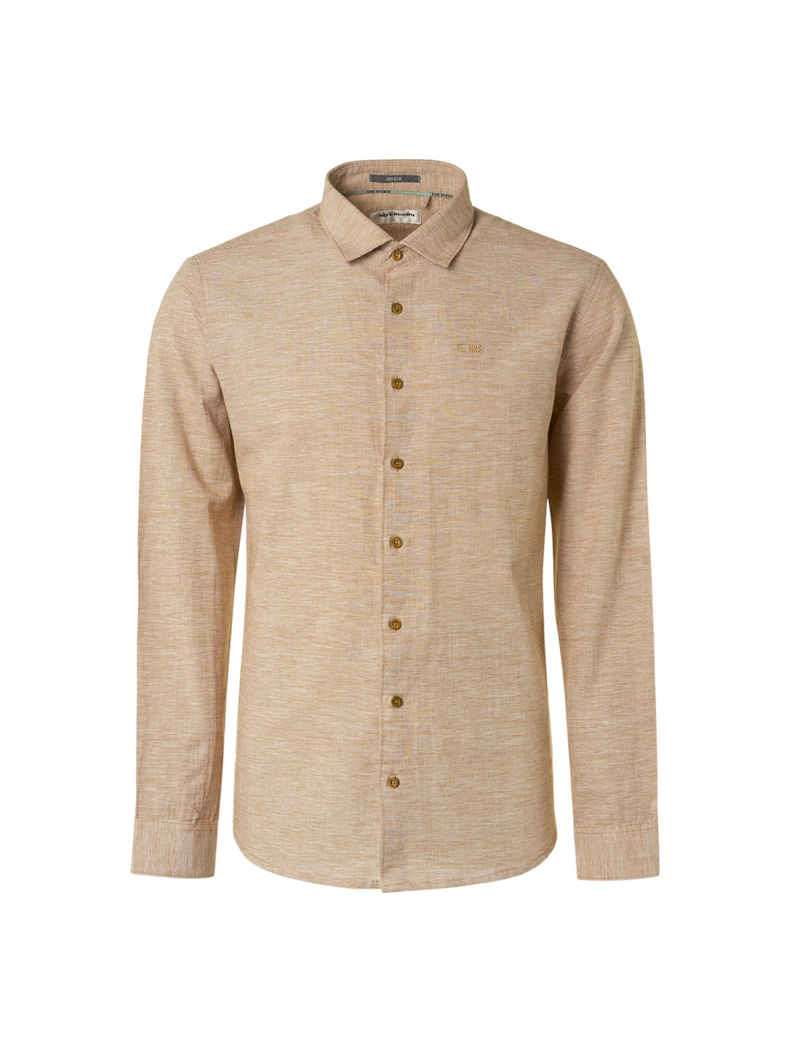 Shirt 2 Coloured With Linen | Desert