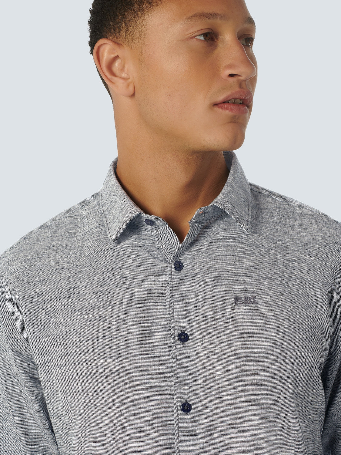 Shirt 2 Coloured With Linen | Night