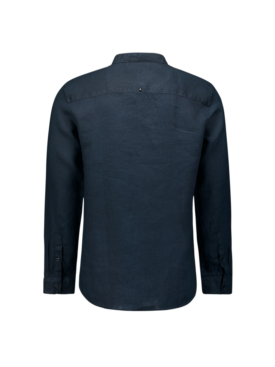 Shirt Granddad Linen Solid | Night