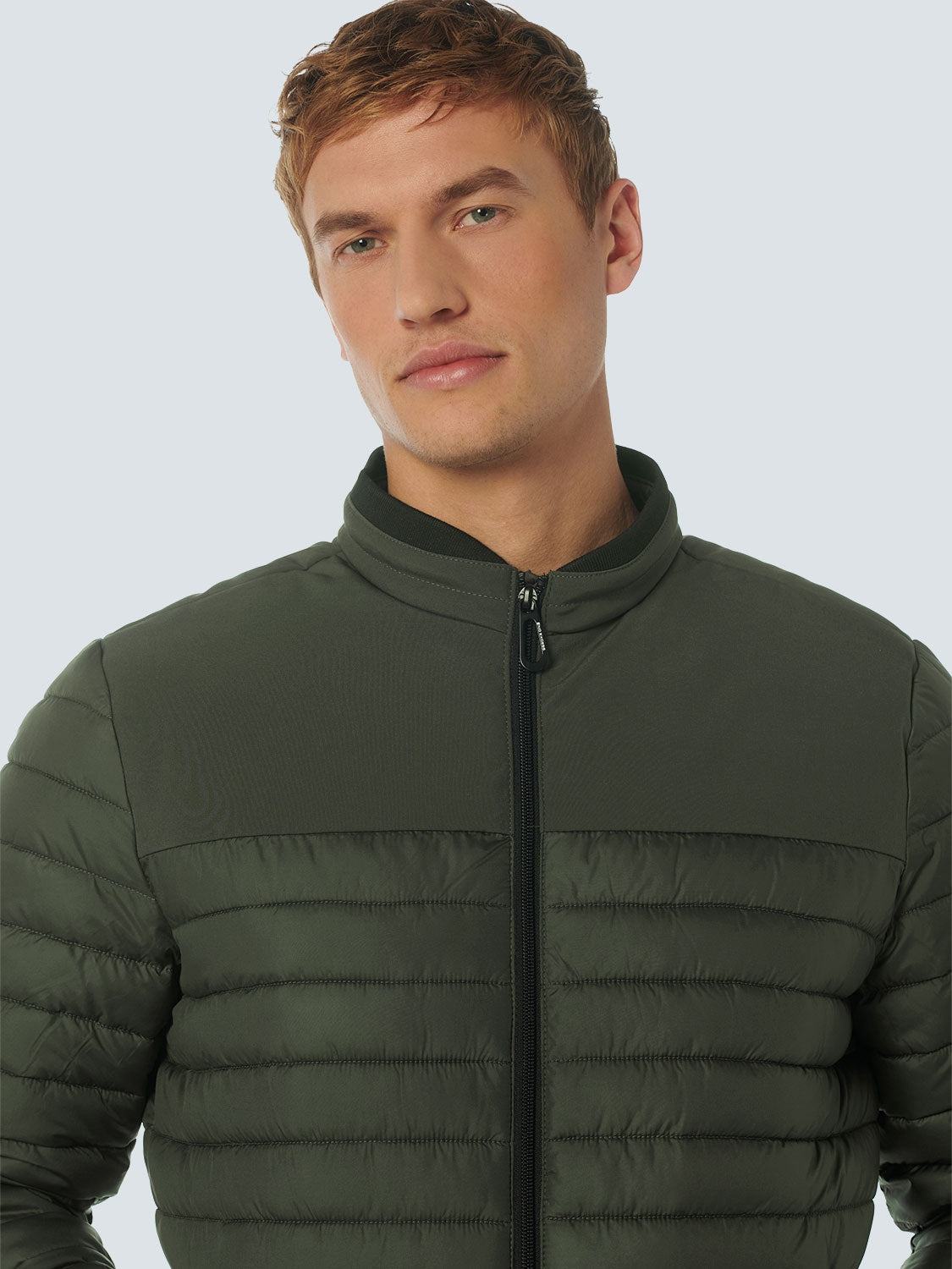 Jacket Short Fit Padded | Dark Steel