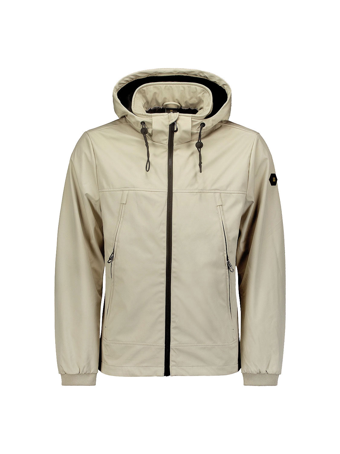 Jacket Mid Long Hooded | Stone