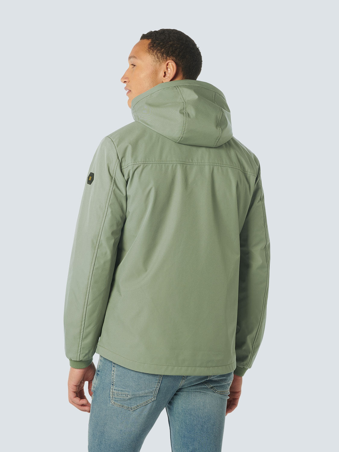 Jacket Mid Long Hooded | Light Army