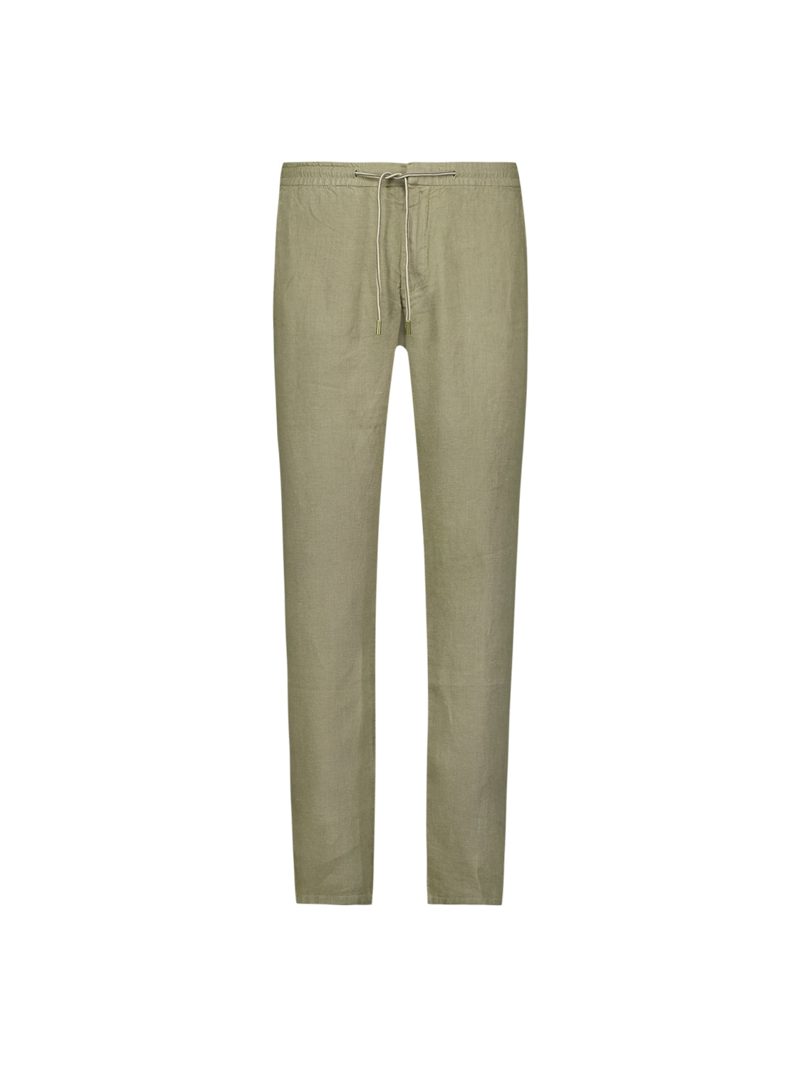 Pants Linen Garment Dyed | Smoke