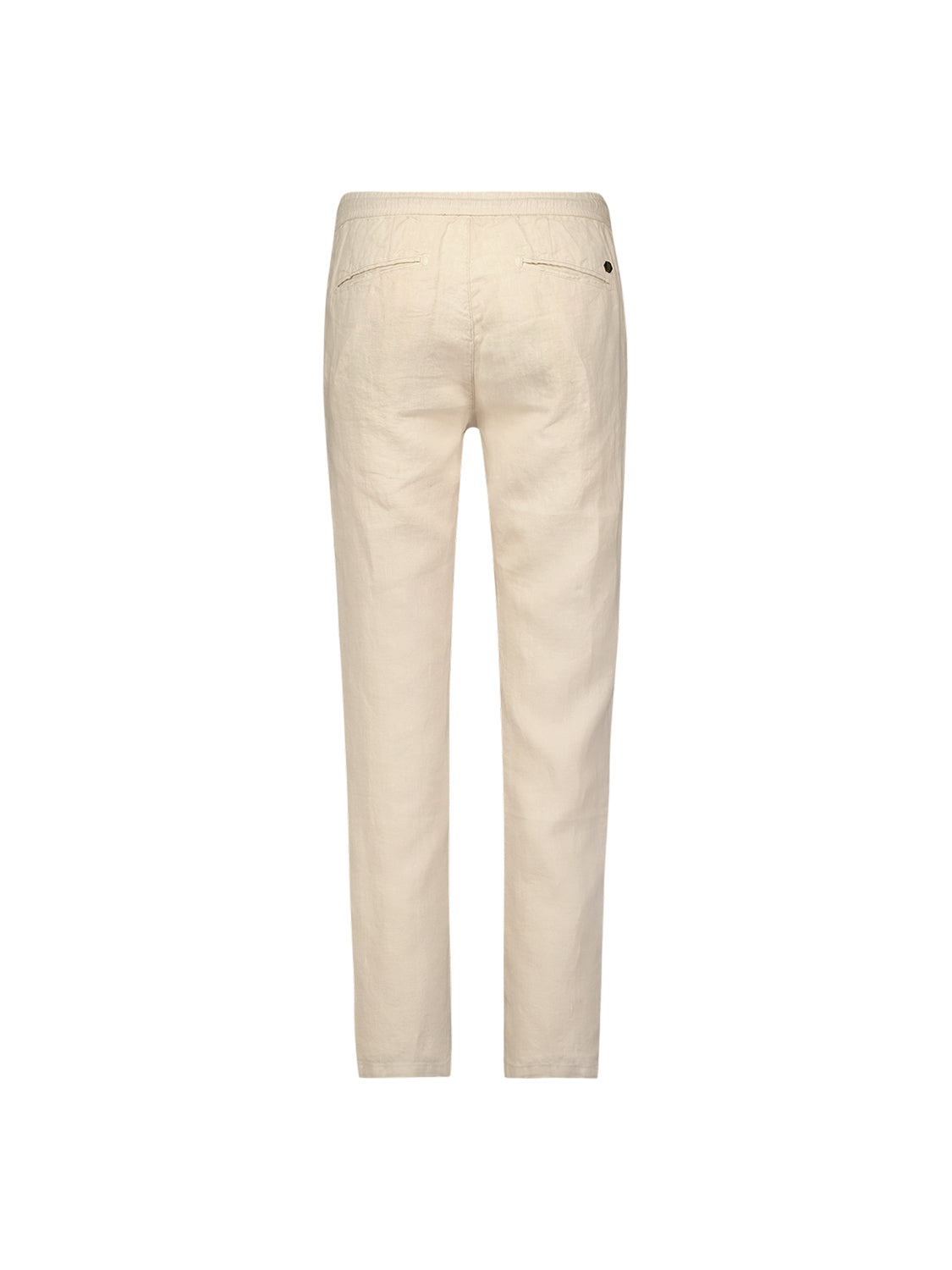 Pants Linen Garment Dyed | Cement
