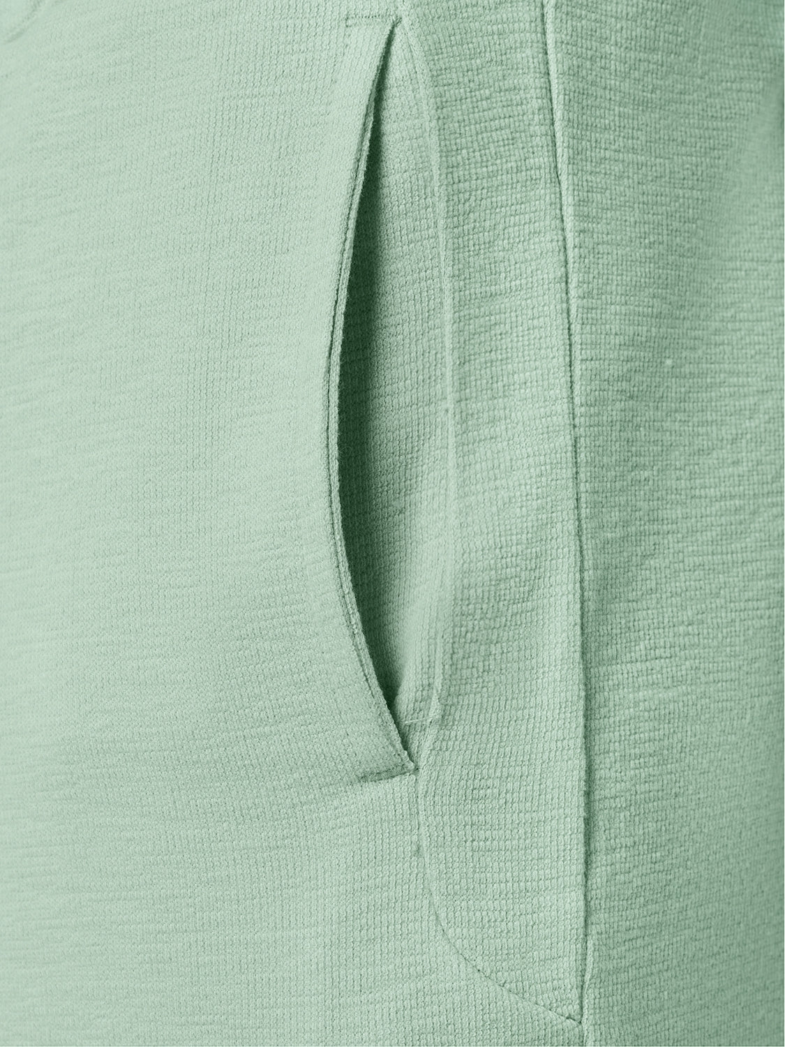 Short Jersey Solid Jacquard Slub | Mint