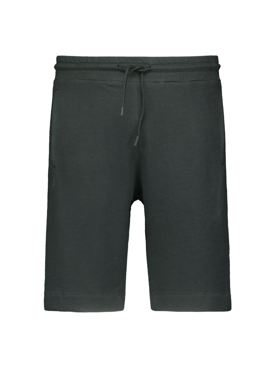 Short Jersey Solid Jacquard Slub | Dark Steel