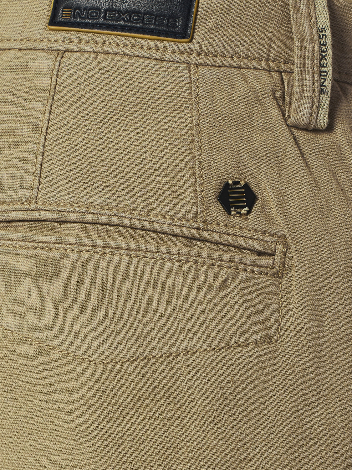 Short With Linen Garment Dyed | Sand