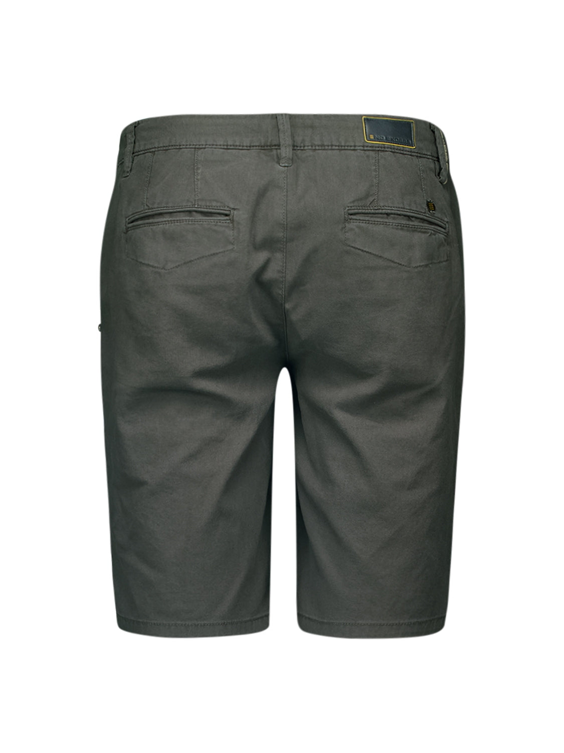 Short With Linen Garment Dyed | Steel