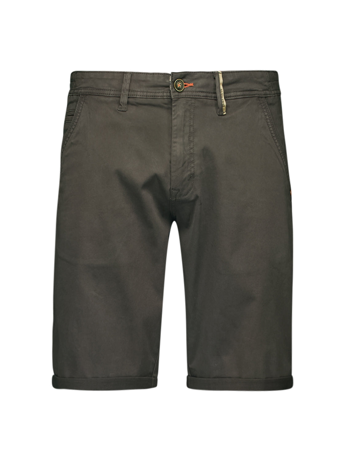 Short Chino Garment Dyed Twill Stretch | Motorblack