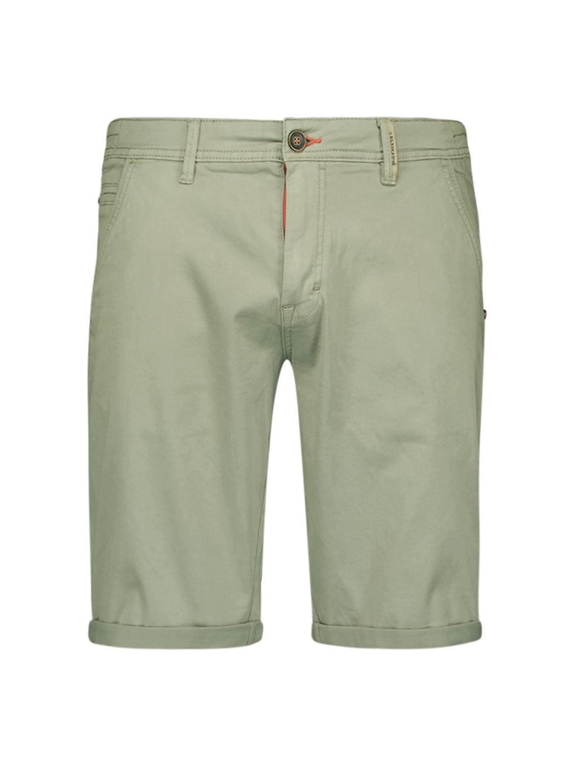 Short Chino Garment Dyed Twill Stretch | Smoke