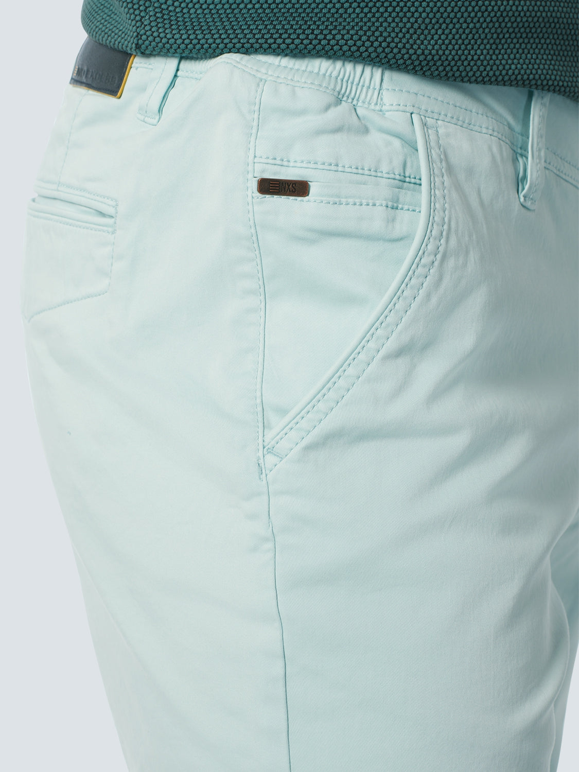 Short Chino Garment Dyed Twill Stretch | Ice