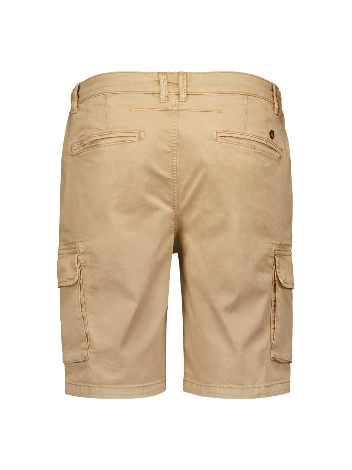 Short Cargo Garment Dyed + Stone Washed Stretch | Sand