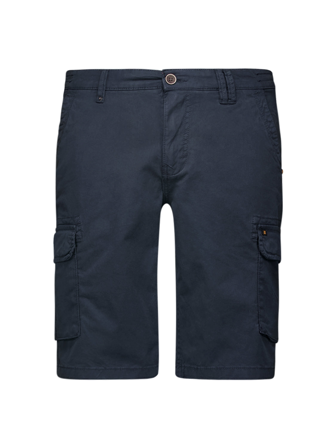 Short Cargo Garment Dyed + Stone Washed Stretch | Night