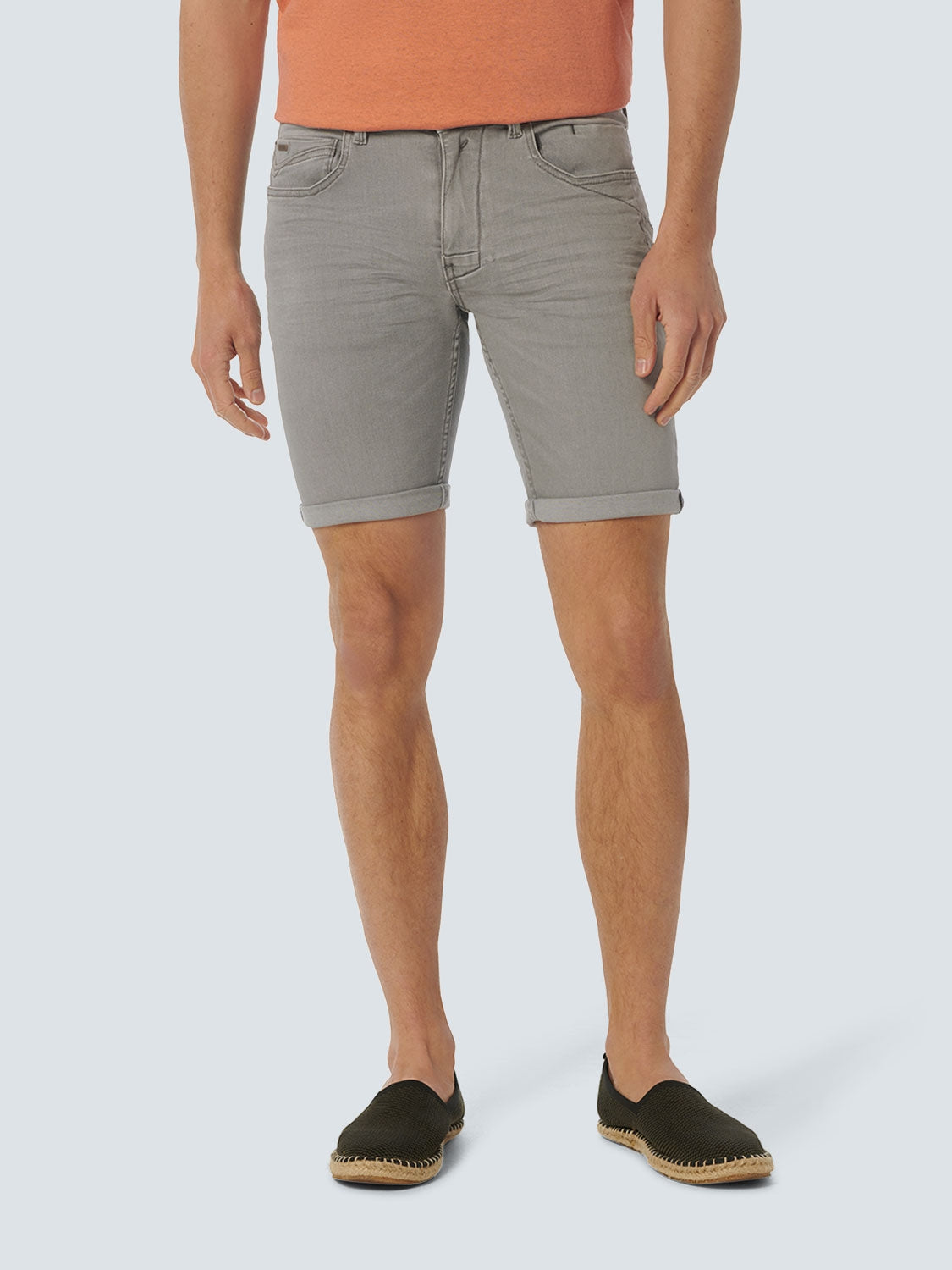 Short Denim Stretch | Grey Denim