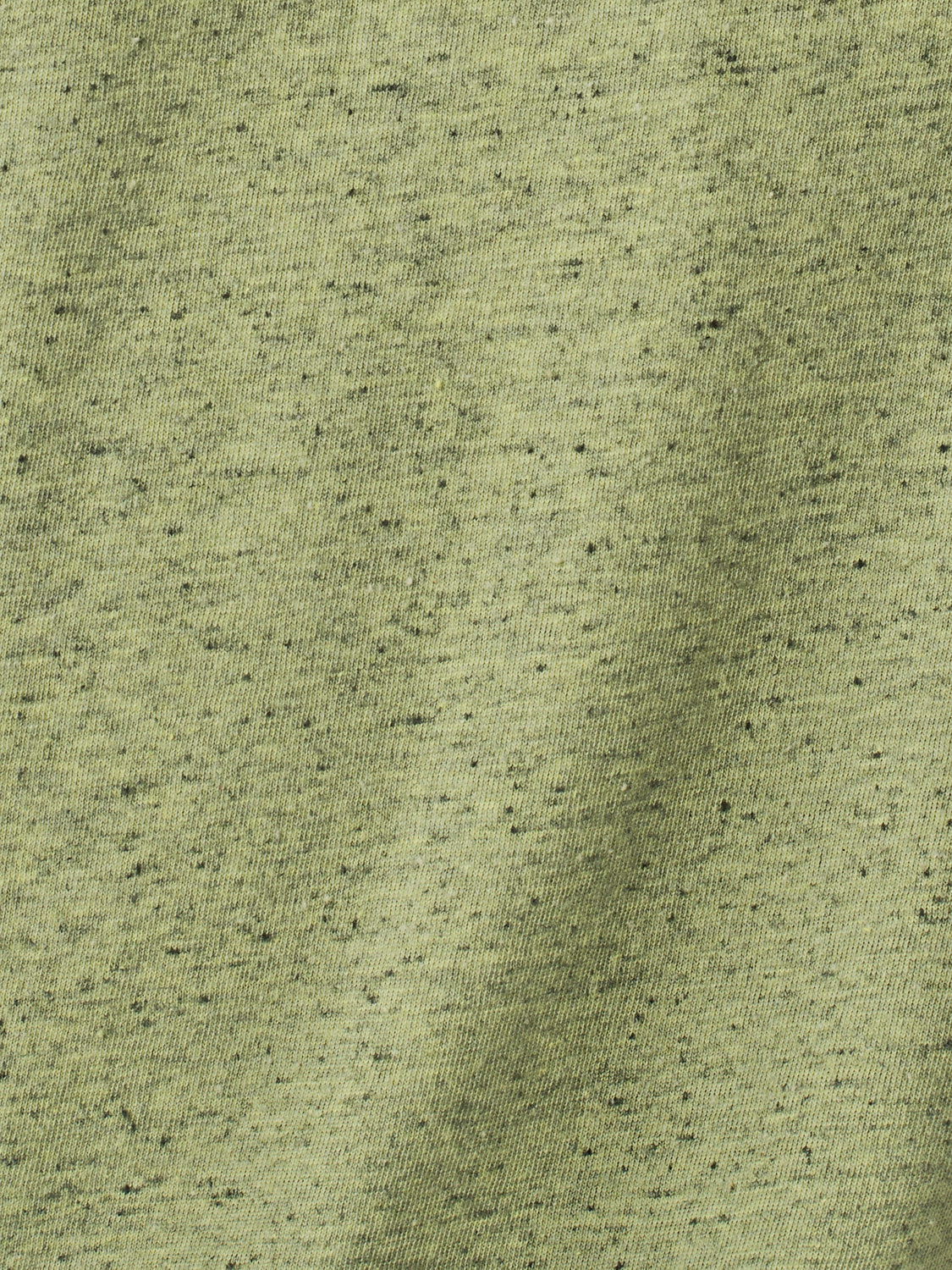 Charming Melange T-shirt with Subtle Chest Pocket | Lime