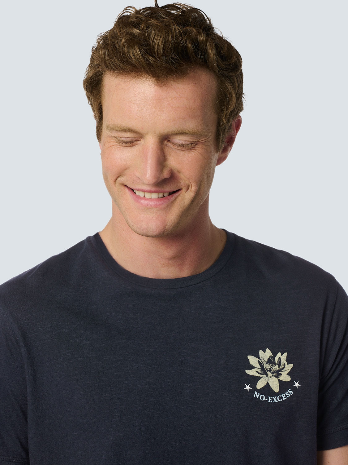 T-shirt with Lotus Flower Design - Comfort and Elegant Style | Night