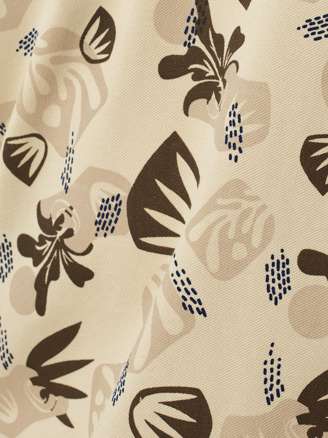 Nature-Inspired Polo with Pique - Stylish and Comfortable | Cement