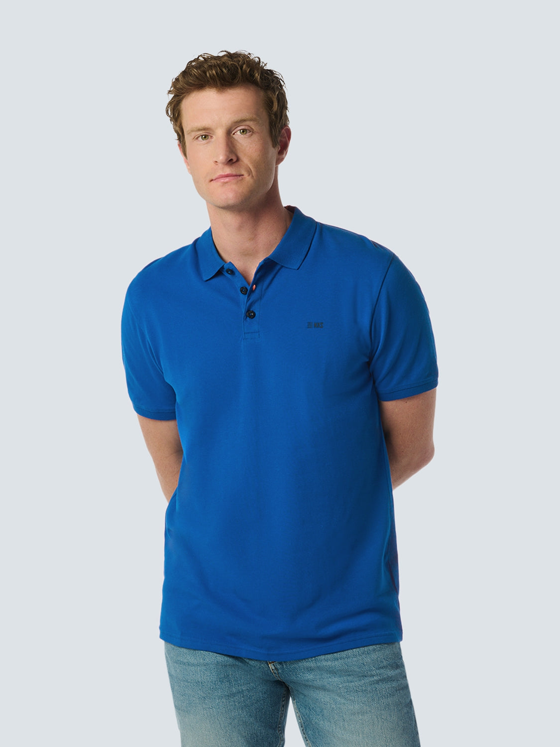 Stylish Polo with Timeless Design and Breathable Stretch Material | Cobalt