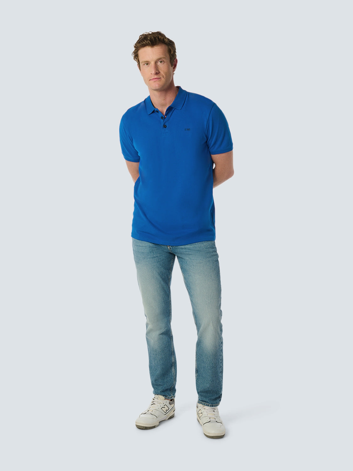 Stylish Polo with Timeless Design and Breathable Stretch Material | Cobalt