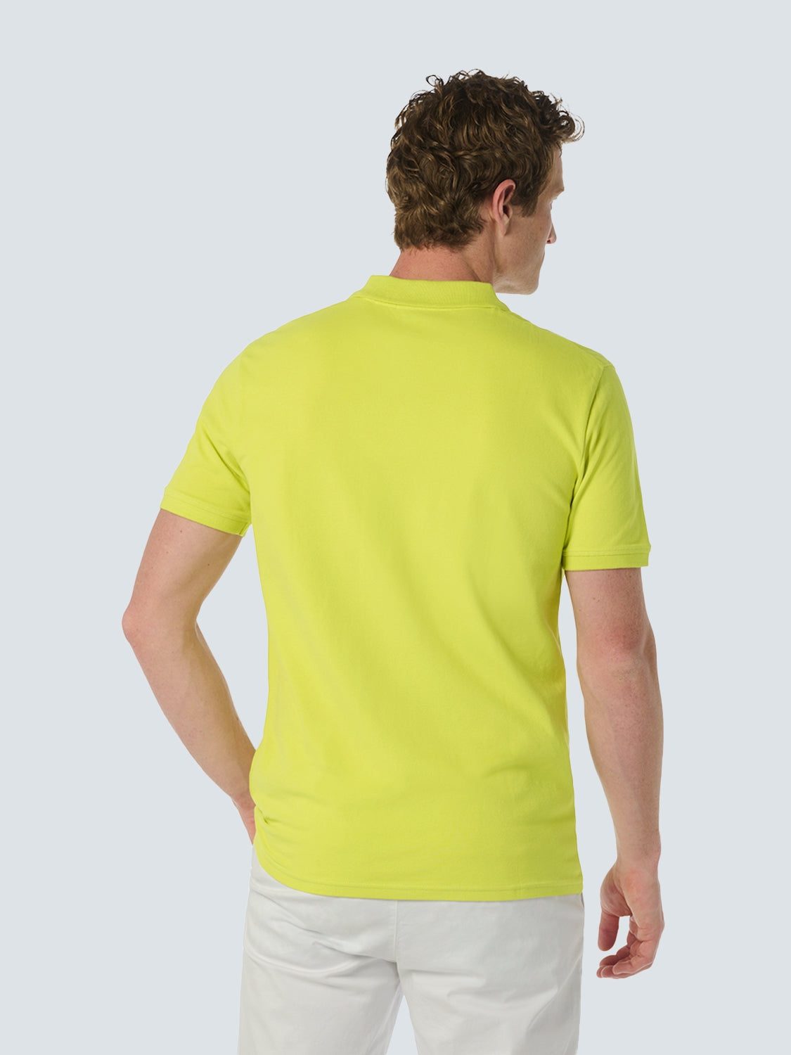 Stylish Polo with Timeless Design and Breathable Stretch Material | Lime