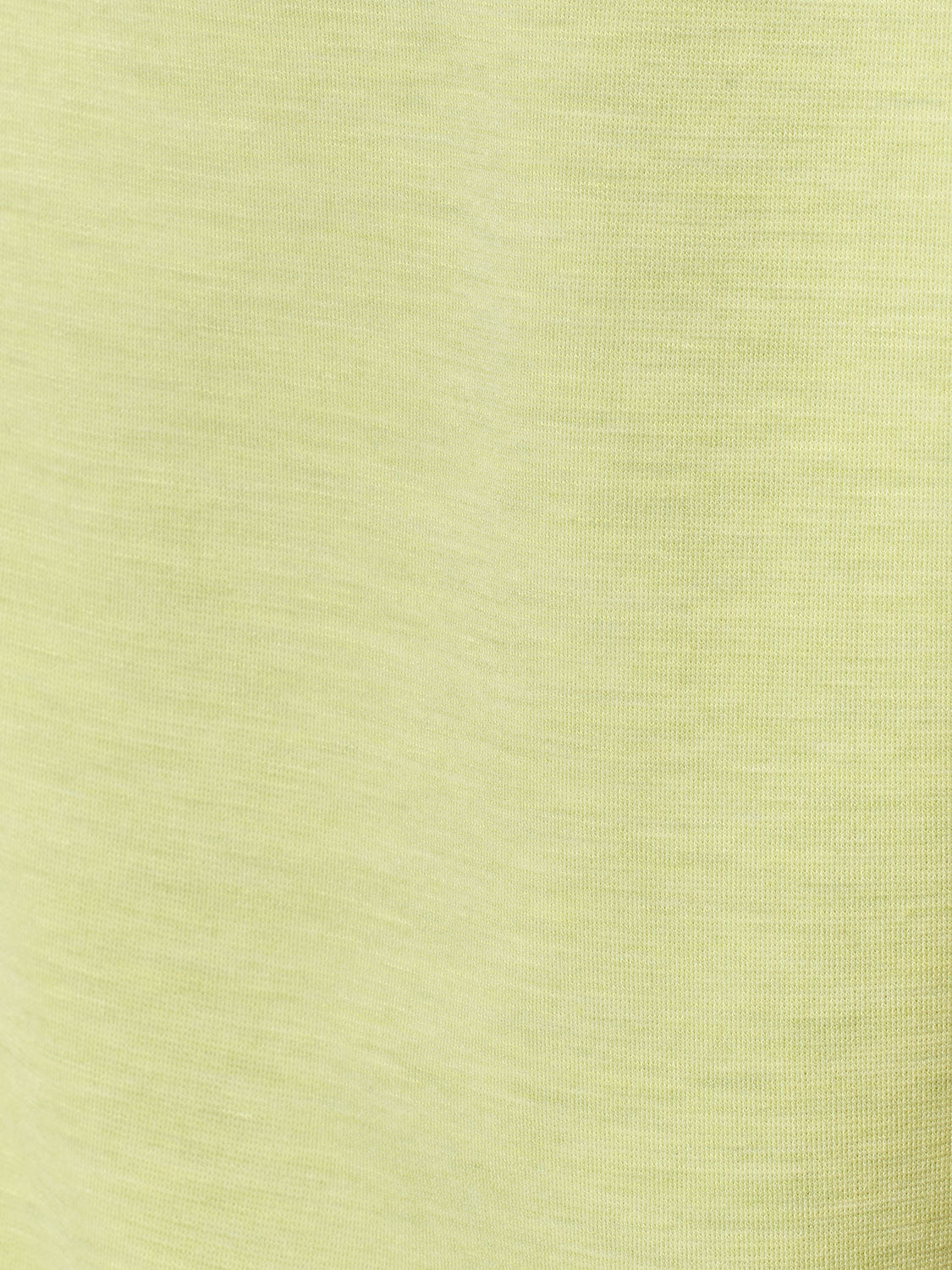 Jersey Shirt with Melange Texture - Timeless Style for Every Occasion | Lime