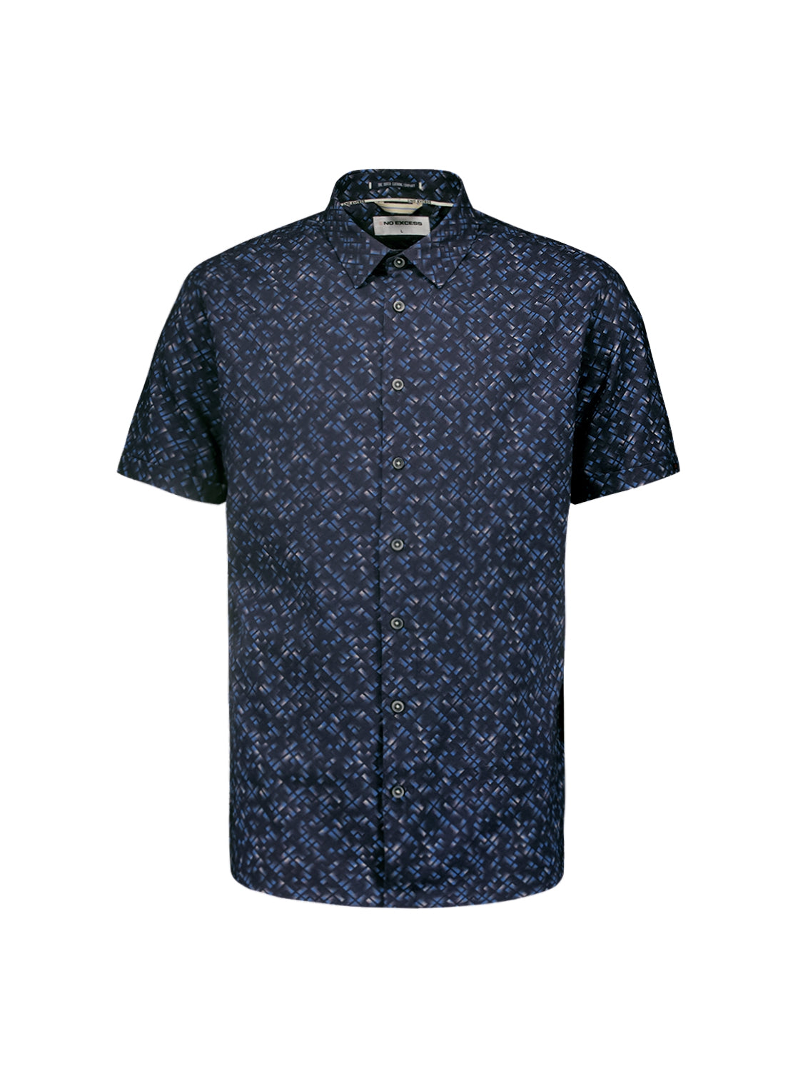 Short Sleeve Shirt with Graphic Pattern for Summery Looks | Night