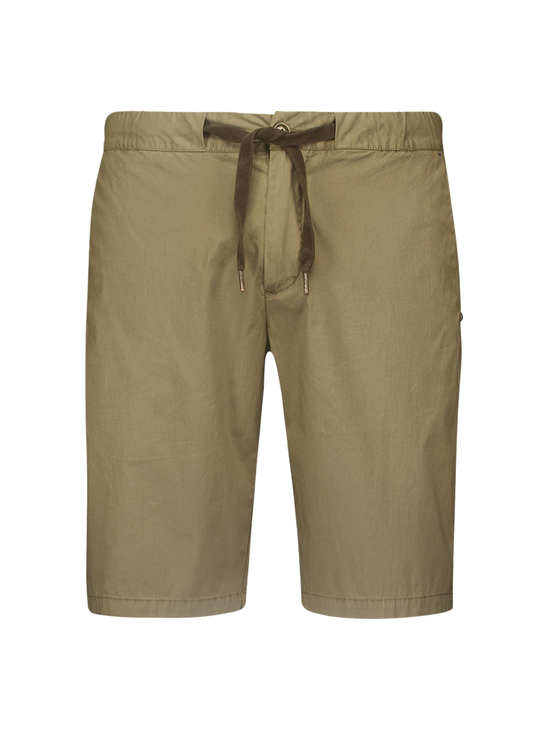 Leisure Short with Stretch and Elastic Band | Taupe