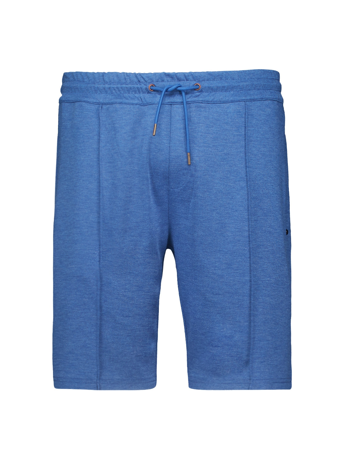 Relaxed Jersey Short with Elastic Waistband and Drawstring | Cobalt