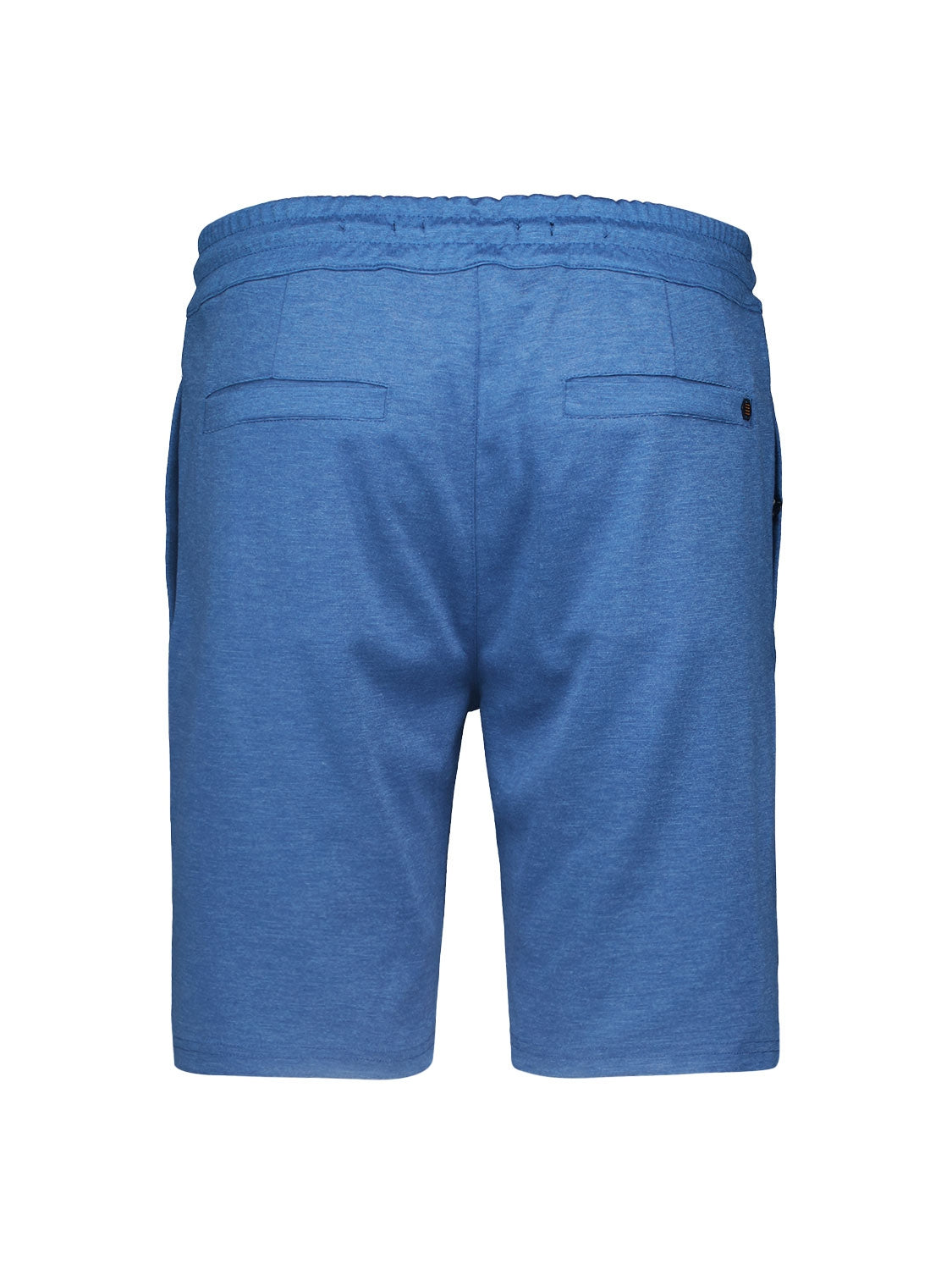 Relaxed Jersey Short with Elastic Waistband and Drawstring | Cobalt
