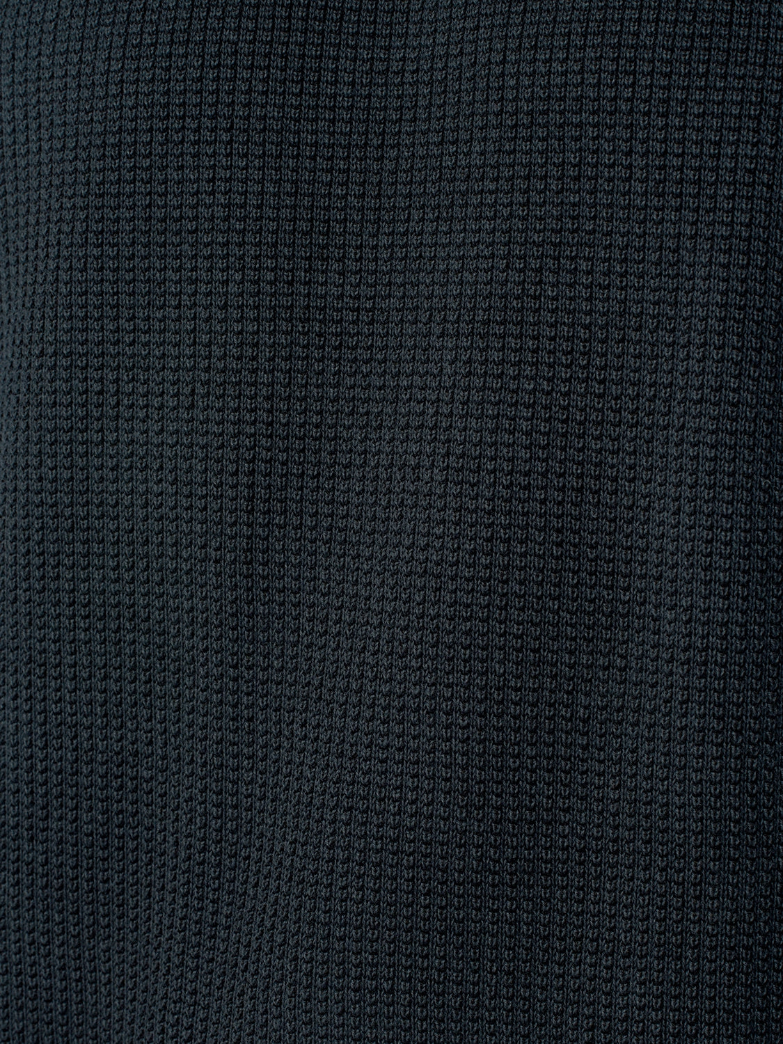 Round Neck Pullover with Refined Two-Tone Jacquard | Night