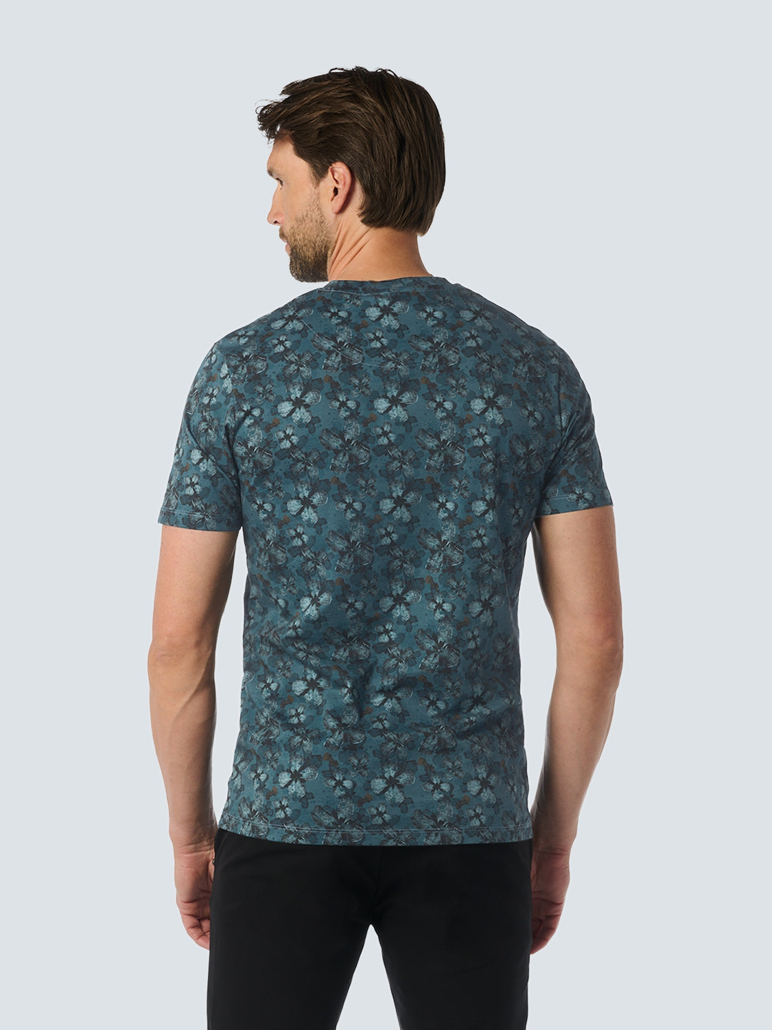 No Excess T-shirt with Floral Print for Stylish Casual Looks | Cloud