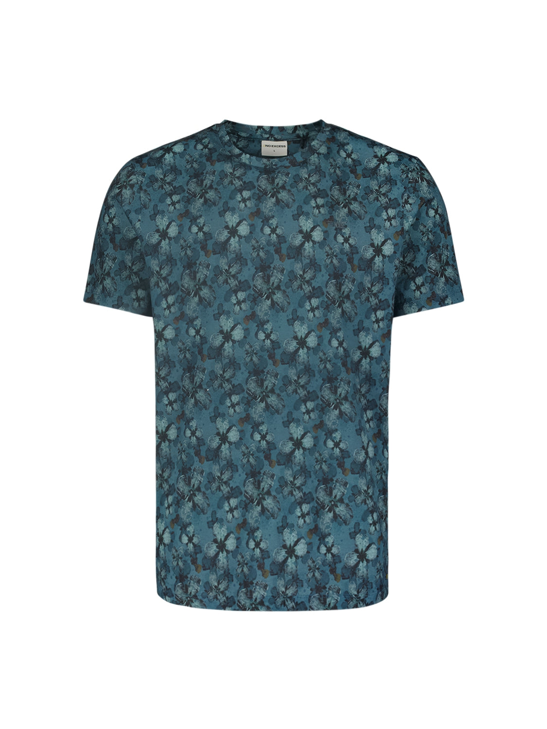 No Excess T-shirt with Floral Print for Stylish Casual Looks | Cloud