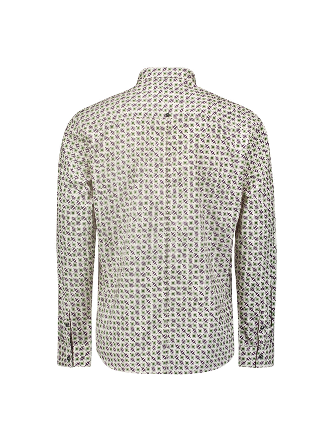 Stylish Shirt with All-Over Print - Ideal for Any Occasion | Aubergine