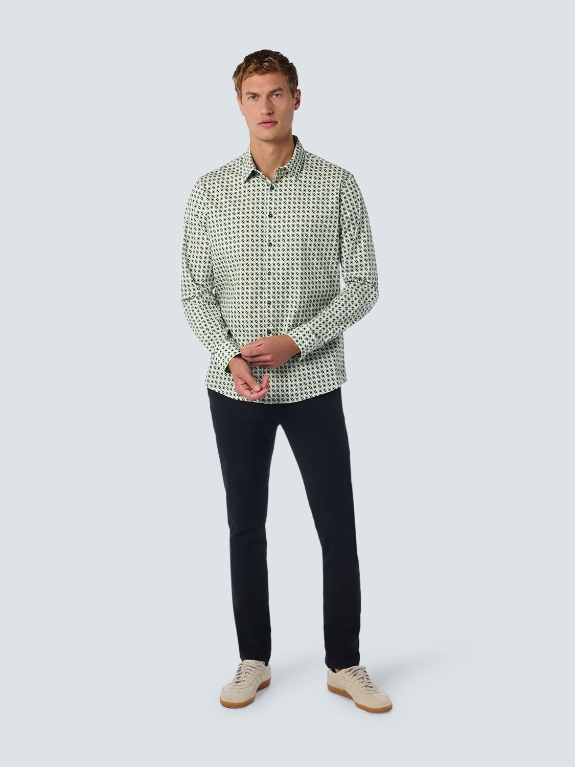 Stylish Shirt with All-Over Print - Ideal for Any Occasion | Cloud