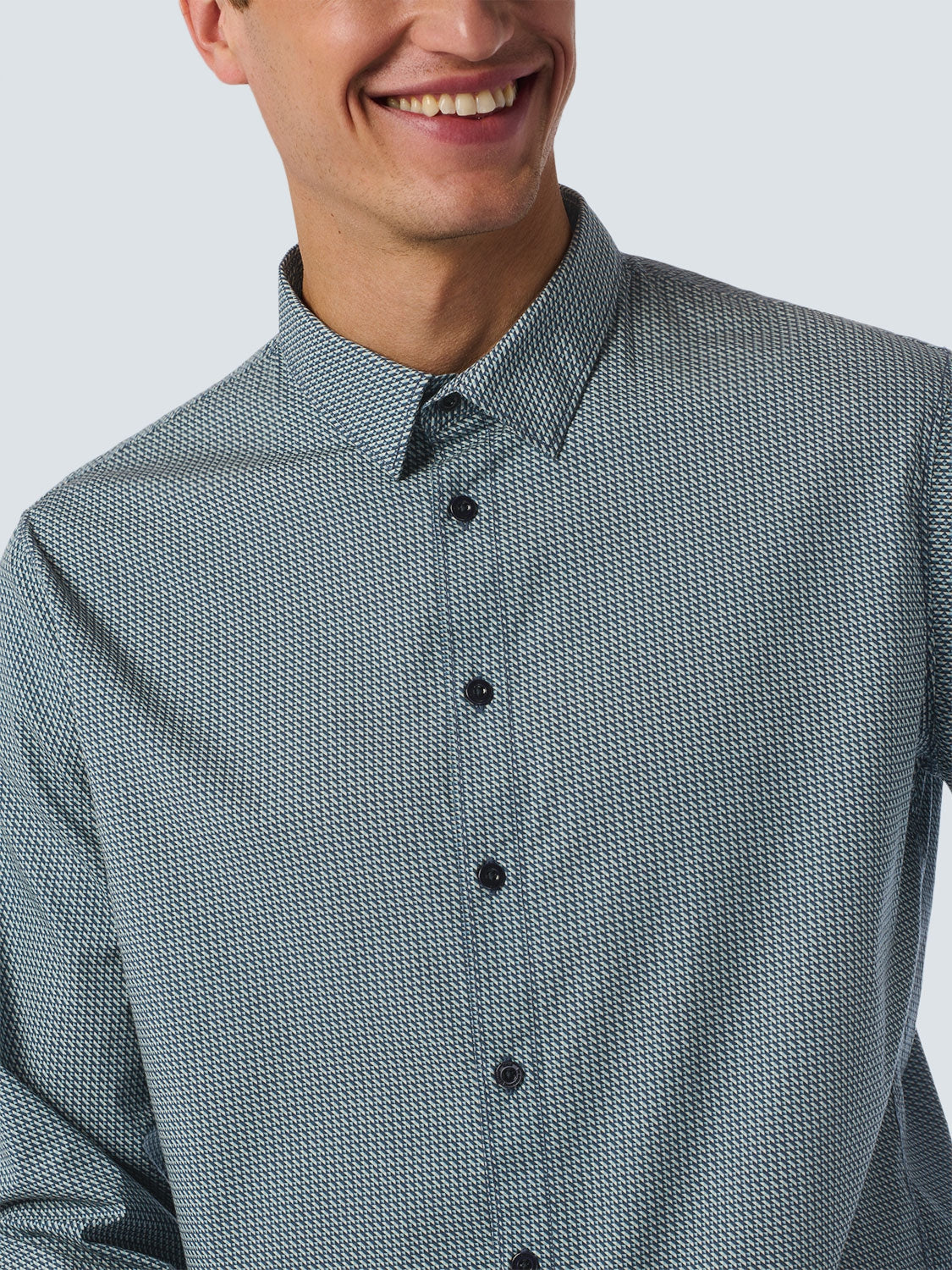Shirt with All Over Print and Stretch: Stylish and Comfortable | Night