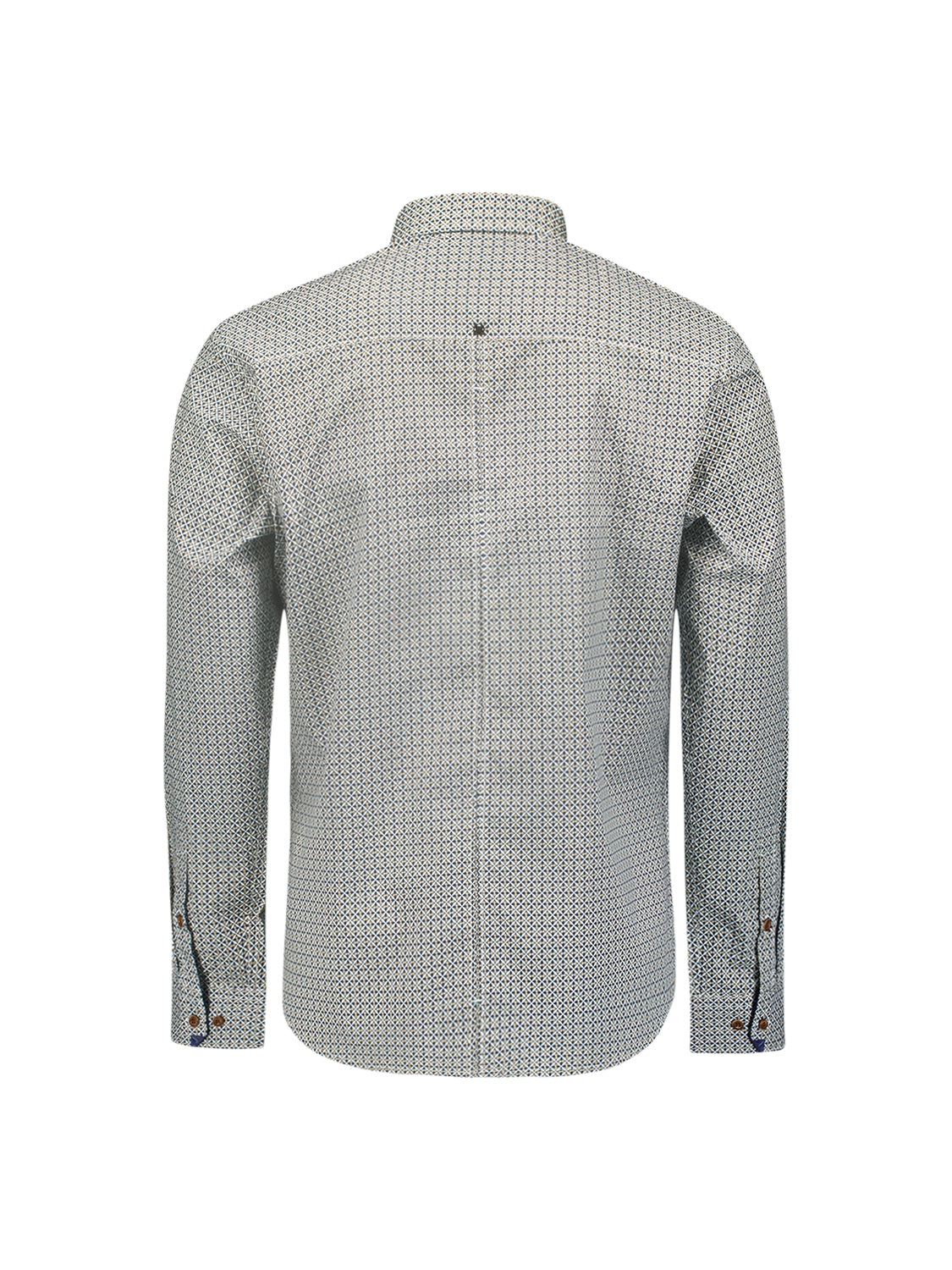 Stylish Winter Shirt with Dynamic All-Over Pattern | Night