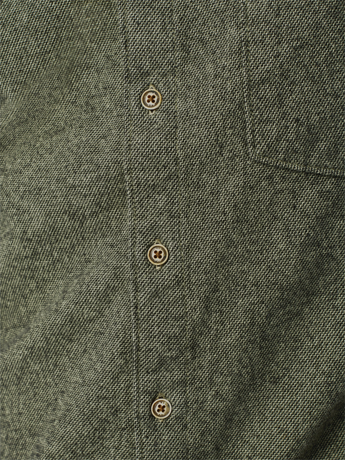Two-Tone Twill Shirt: Style and Elegance Combined | Smoke