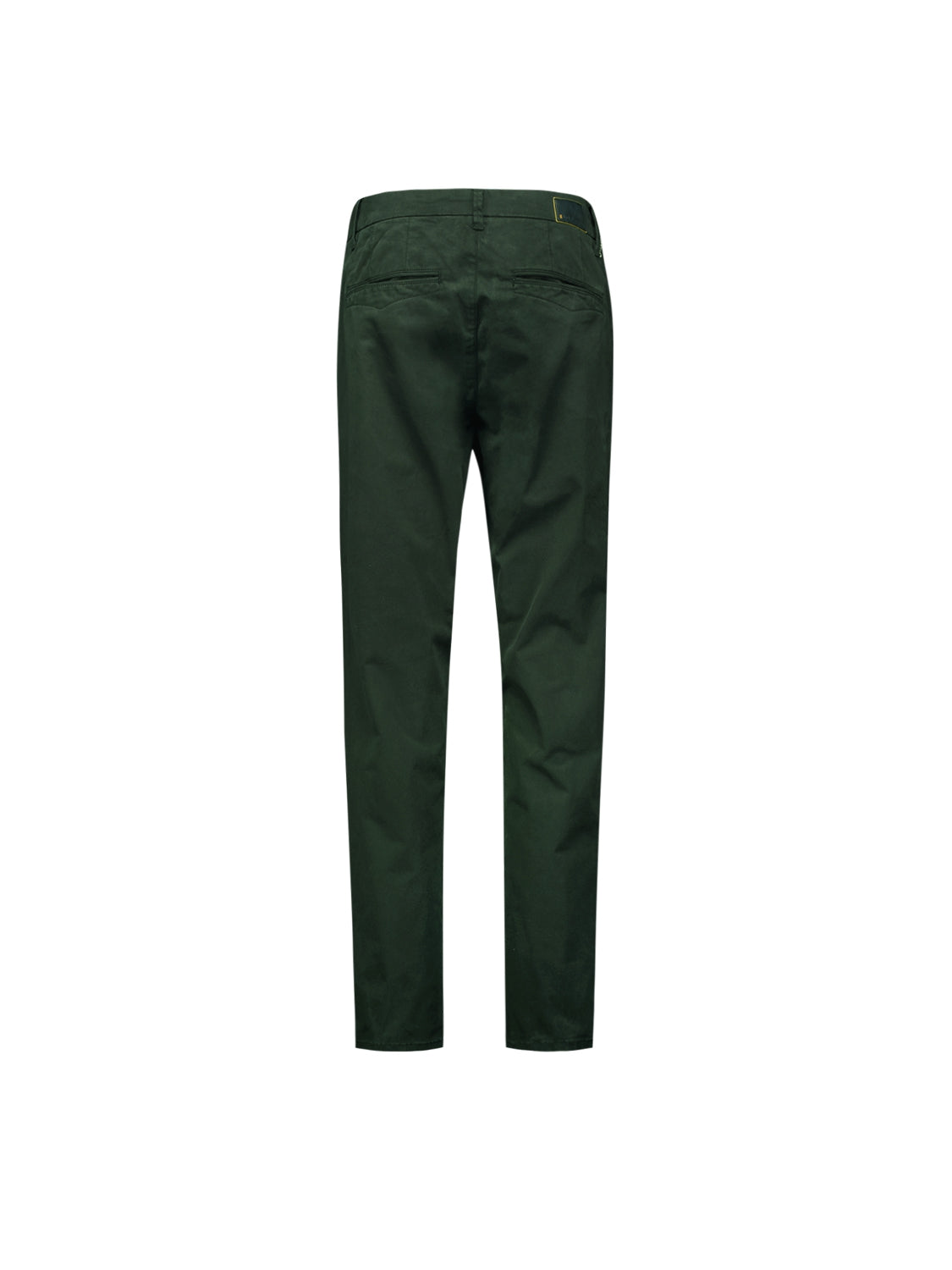 Stretch Pants with Garment Dyed Finish | Dark Moss