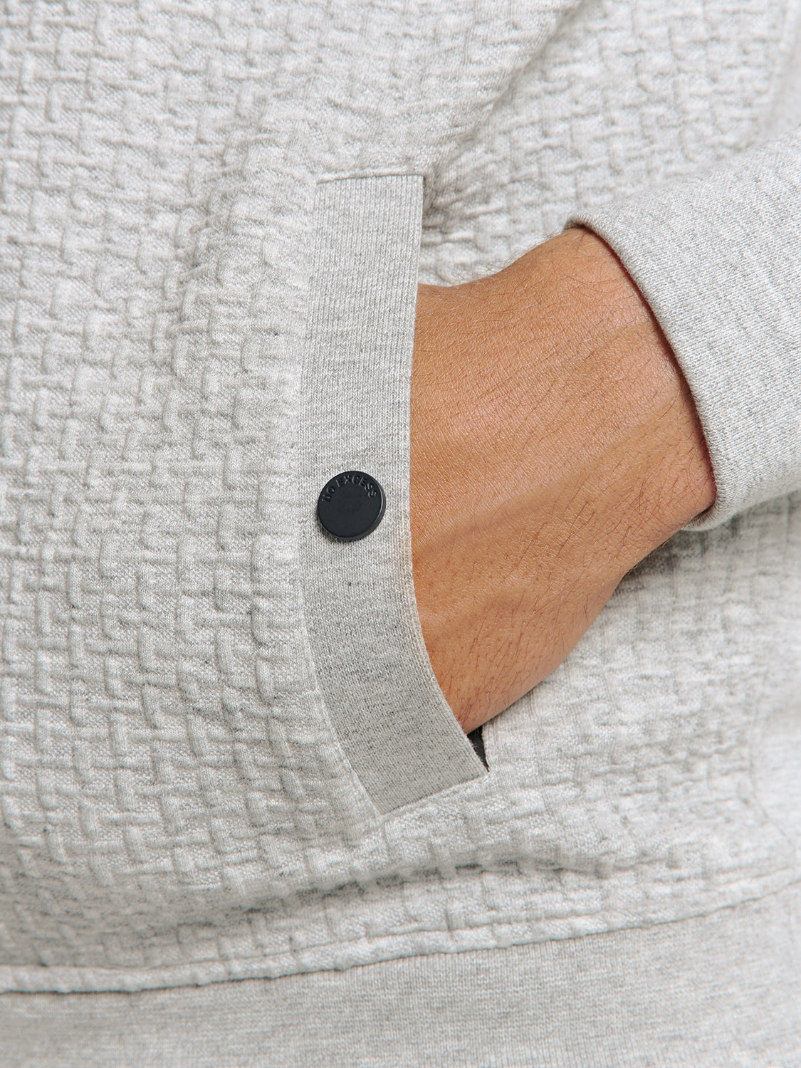Full Zip Sweater | Grey Melange