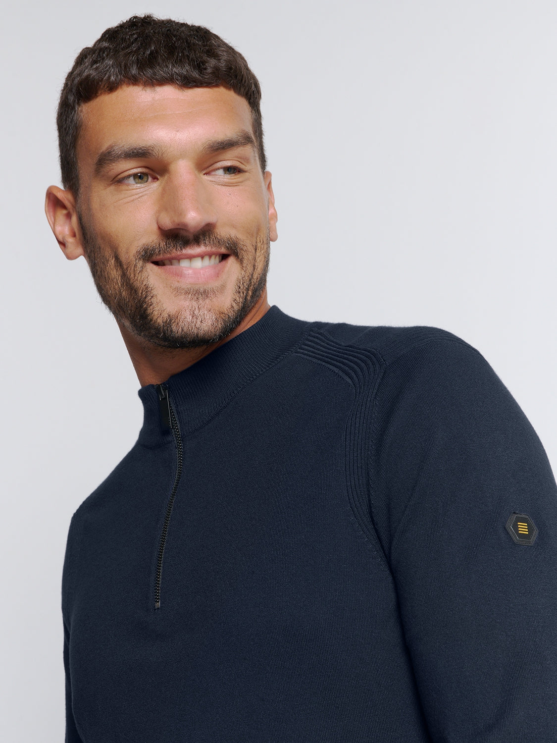 Half Zip Pullover | Blueberry
