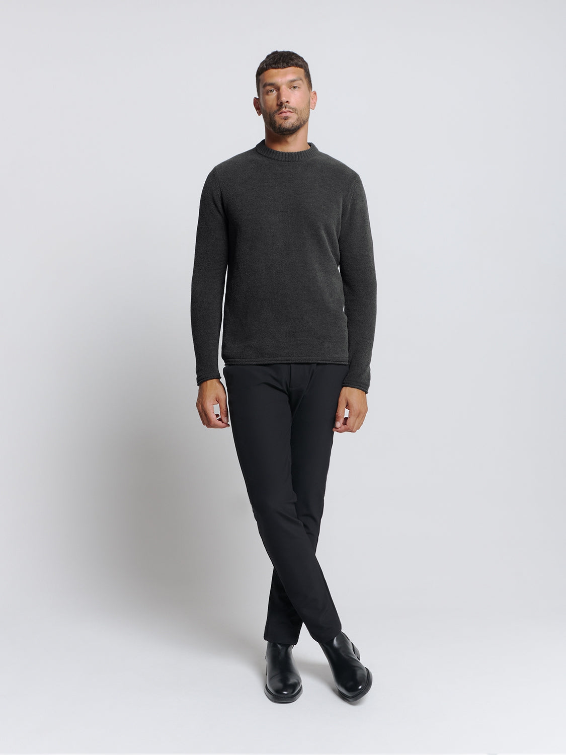 Crewneck Pullover | Dark Grey