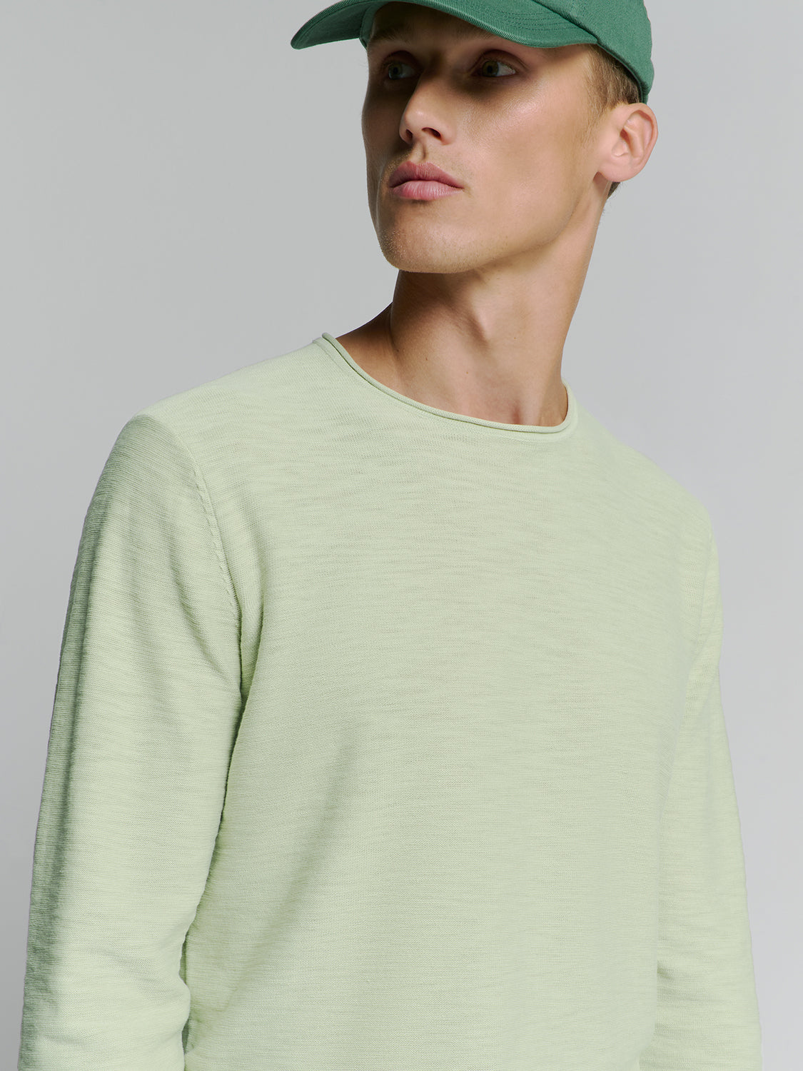 Crewneck pullover | Mint