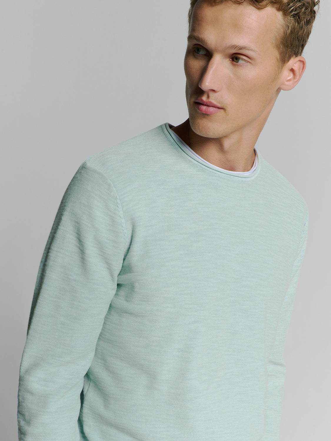 Crewneck pullover | Ice