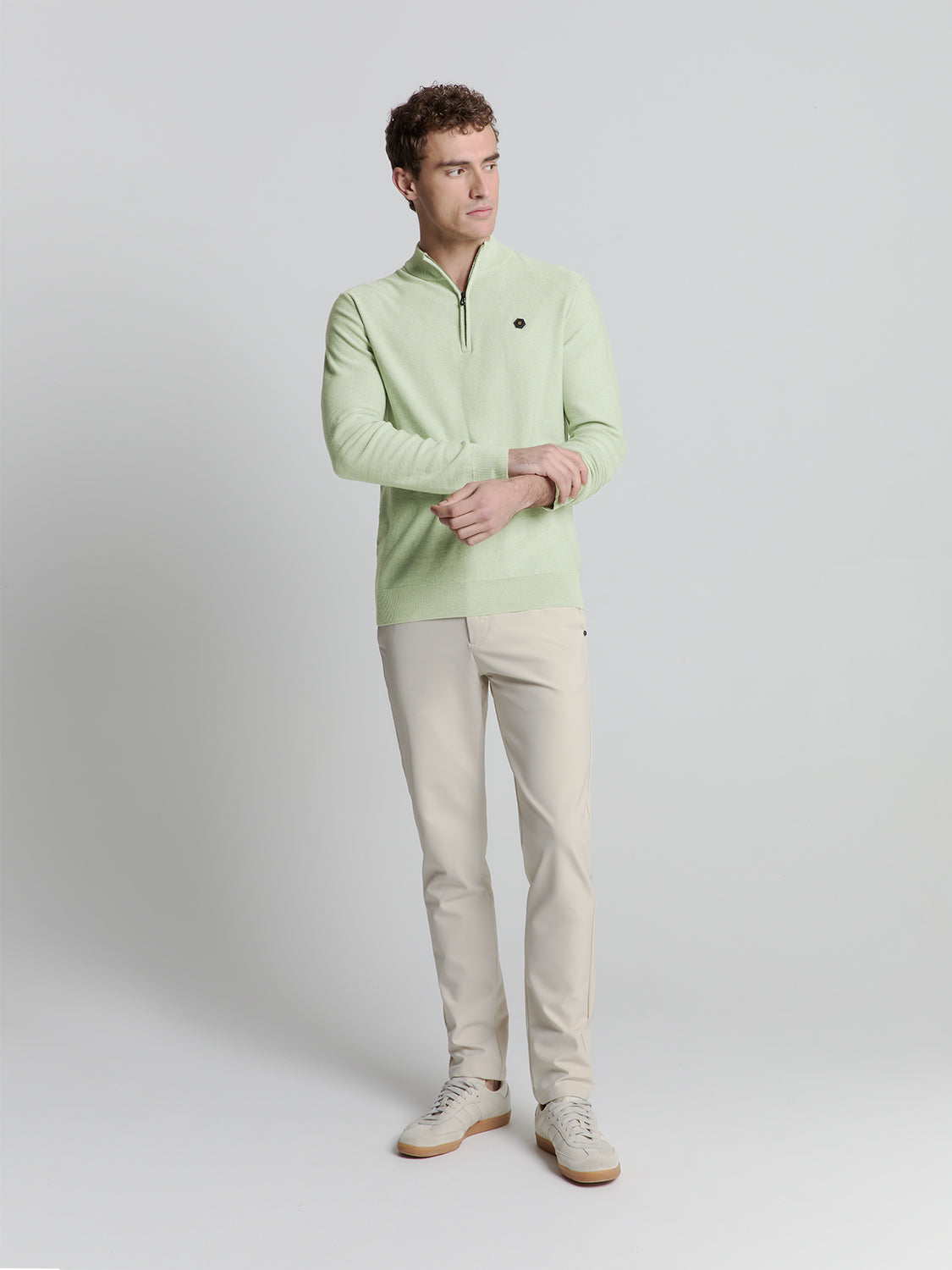 Half zip pullover | Mint