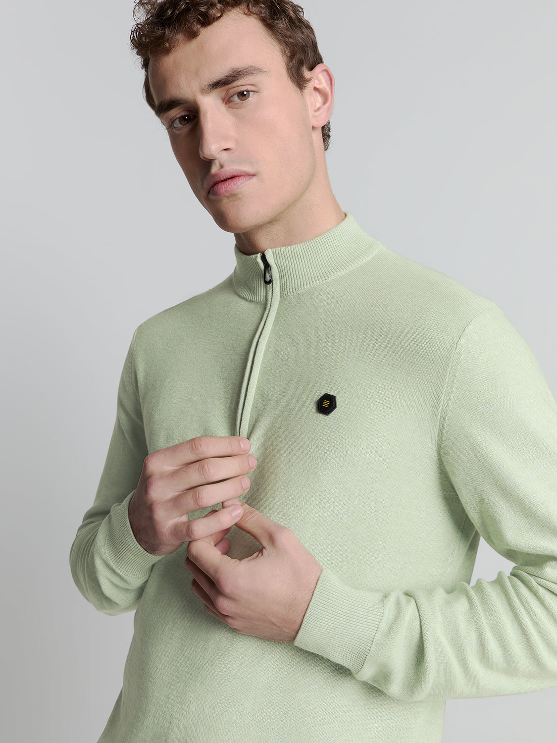 Half zip pullover | Mint